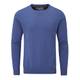 Charles Wilson Feinstrick Pullover mit Rundhalsausschnitt (M, Blue (0422))