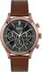 BOSS Casual Uhr ''''Metronome'''' schwarz / gold / braun