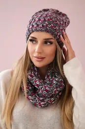 Dmsk set Flawia K269 fuchsie + grafit