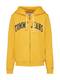 Tommy Jeans Sweatshirtjacke goldgelb