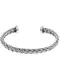 C-Collection Herrenarmreif silber