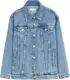 MANGO Jacke blue denim
