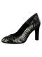 TAMARIS Pumps schwarz / silber
