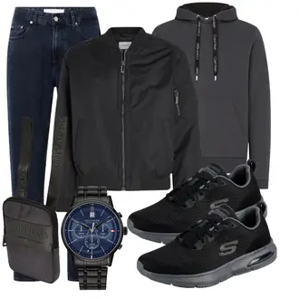 All Black Outfits "Freizeit Outfit"