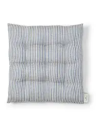 TOM TAILOR Kissen blau / wei