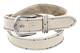 Heine Gürtel beige / silber