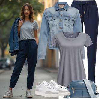 Outfit mit Beige/Creme Sneaker Low/Schmaler Sneaker/Vintage Sneaker/Leder Sneaker/Sommer Sneaker/Skateschuh Puma "Sommer Look für den Alltag"
