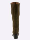 Overknee Stiefel aus Veloursleder image