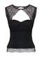 GUESS Top Gigi schwarz