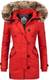 NAVAHOO Wintermantel ''''Pauline'''' rot