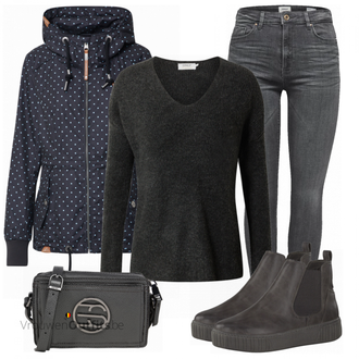 Winter Outfits met grijs ESPRIT "Winterlook voor modieuze vrouwen"