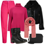 Stiefel mit Baggy Jeans kombinieren image