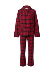 LeGer by Lena Gercke Pyjama ''''Felicitas'''' rot / schwarz
