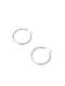 EDITED Oorbellen ''''Gareth''''  zilver