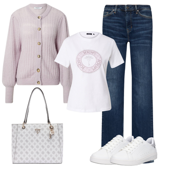outfit mit Guess "Pomladna oprava"