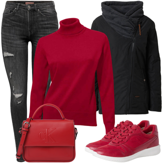 Kombinacije za zimu sa Crna Alife and Kickin "Outfit za zimu"