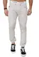 OneRedox Herren Chino Pants Jeans Joggchino Hose Jeanshose Skinny Fit Modell H-3411 Altweiß 32