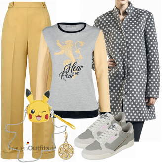 Outfit mit Grau Game of Thrones "Adidas"