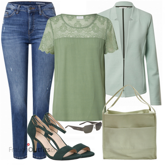 Outfit mit Blau EDC by Esprit "Modisches Party Outfit"