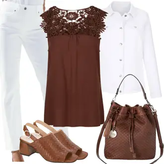 Outfit mit Sommer Schuh GERRY WEBER "Stylisches Outfit für den Frühling"
