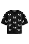 Schwarze Teddy Pullover image