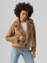 Marron VERO MODA Teddy Vestes pour Femme image
