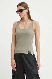 Bombaen top zelena barva, D24647-D275