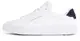 Tommy Hilfiger Herren Court Sneaker Detail Essential aus Leder, Weiß (White/Desert Sky), 42