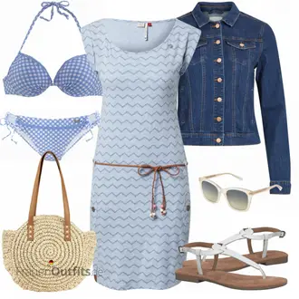 Outfit mit HALLHUBER "Schöner Sommer Look"