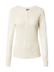 PIECES Shirt ''''Karamel'''' wollweiß
