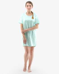 Women's nightgown green
