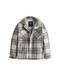 HOLLISTER Jacke blau / braun