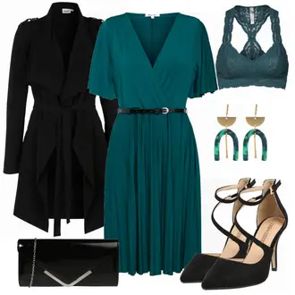 Outfit mit High Heel Buffalo "Bella"