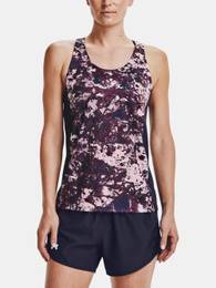 Tank Top UA Fly By Printed Tank-PNK - Women