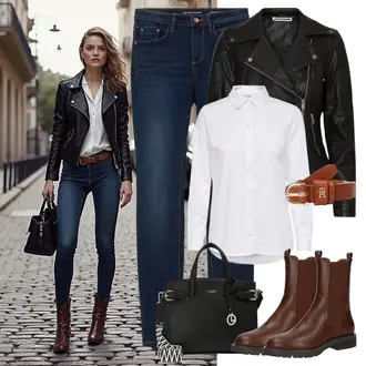 tenues avec Noir/Vert foncé Veste de Moto/Veste en Cuir/Veste en Simili Cuir/Veste de Motard Noisy may "Tenue légère"