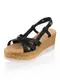 Sandalette Alba Moda schwarz