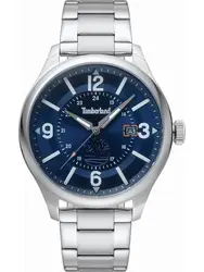 TIMBERLAND Analoguhr silber / dunkelblau