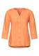 CECIL Damen Leinen Bluse mit 3/4 Ärmel in Orange