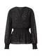Forever New Bluse ''''Chiara'''' schwarz / silber