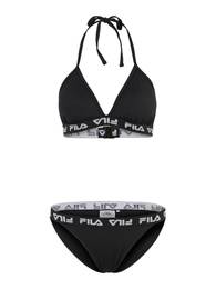 Sportovní bikiny 'SPLIT' černá / bílá