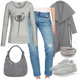 Trachten Outfit mit Grau/Dunkelgrau/Hellgrau Wollfleece Mantel/Langer Mantel/Übergangsmantel/Sommermantel/Cape Mantel/Kaschmir Mantel/Wintermantel Wollmantel/Strickmantel Kendindza Collection "Meggie"Look: Rad, Oversize, Overdressed, Edel, Unisex, Elegant, Ausgefallene, Esthetische, Trachten, Moderne, Lack, Uni, Outdoor, Coole