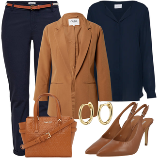 Nabori Outfit sa Tamnoplava Bluza s gumbom/Bluza koja se ne pegla/Slip-on Bluza/Poslovna Bluza/Bluza Dugih Rukava/Kožna jakna za muškarce/Bluza s Podignutim Ovratnikom/Bodija Bluze/Svilena bluza/Jednobojna Bluza Vila "Ležerni poslovni outfit"