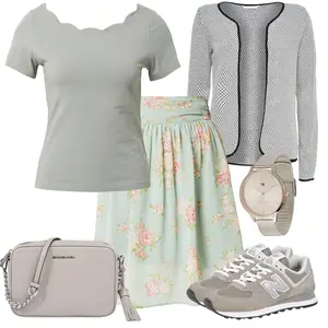 Cooler Look für den Frühling 