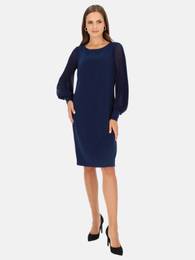 Woman's Dress Ricarda Navy Blue