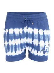 Lauren Ralph Lauren Shorts ''''OSAVY-ATHLETIC'''' blau / weiß
