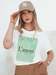 T-shirt damski LAMOUR biay