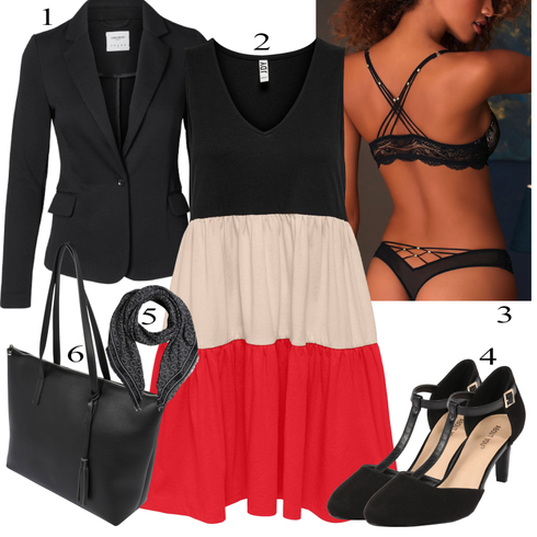 Comment poter Beige/Blanc/Rose/Noir/Gris foncé/Vert Soutien-gorge Brassière/Soutien-gorge Minimiseur/Blousons en cuir pour hommes/Soutien-gorge à Armatures/Soutien-gorge Style Bustier/Soutien-gorge Push-up/Bustier en Dentelle/Soutien-gorge Balconnet Lascana avec Noir Blazer Court/Veste de Blazer/Veste en Cuir pour Homme/Sweat Blazer/Veste en Cuir/Veste en cuir pour hommes/Blazer en Tricot/Tricot Grande Taille VERO MODA