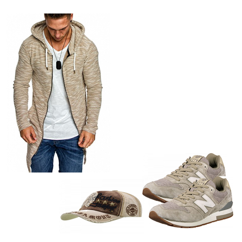 Beige Overall Amaci&Sons kombinieren