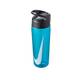 Nike TR Hypercharge Straw Bottle 24oz/709 ml blue fury/anthracite/white