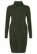 Superdry Damen Studios Funnel Neck Knit Casual Dress, Thyme Marl, S